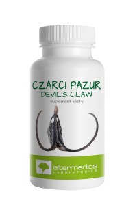CZARCI PAZUR (Devil's Claw) 60 kaps. uszkodzona etykieta suplement diety