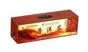 ORYGINALNA CZERWONA HERBATA Pu-Erh 125 g  (w kostkach)